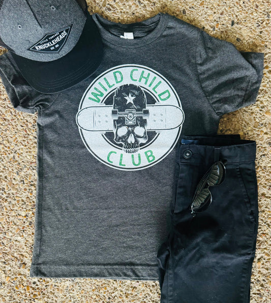 Wild Child Club Skull Tee