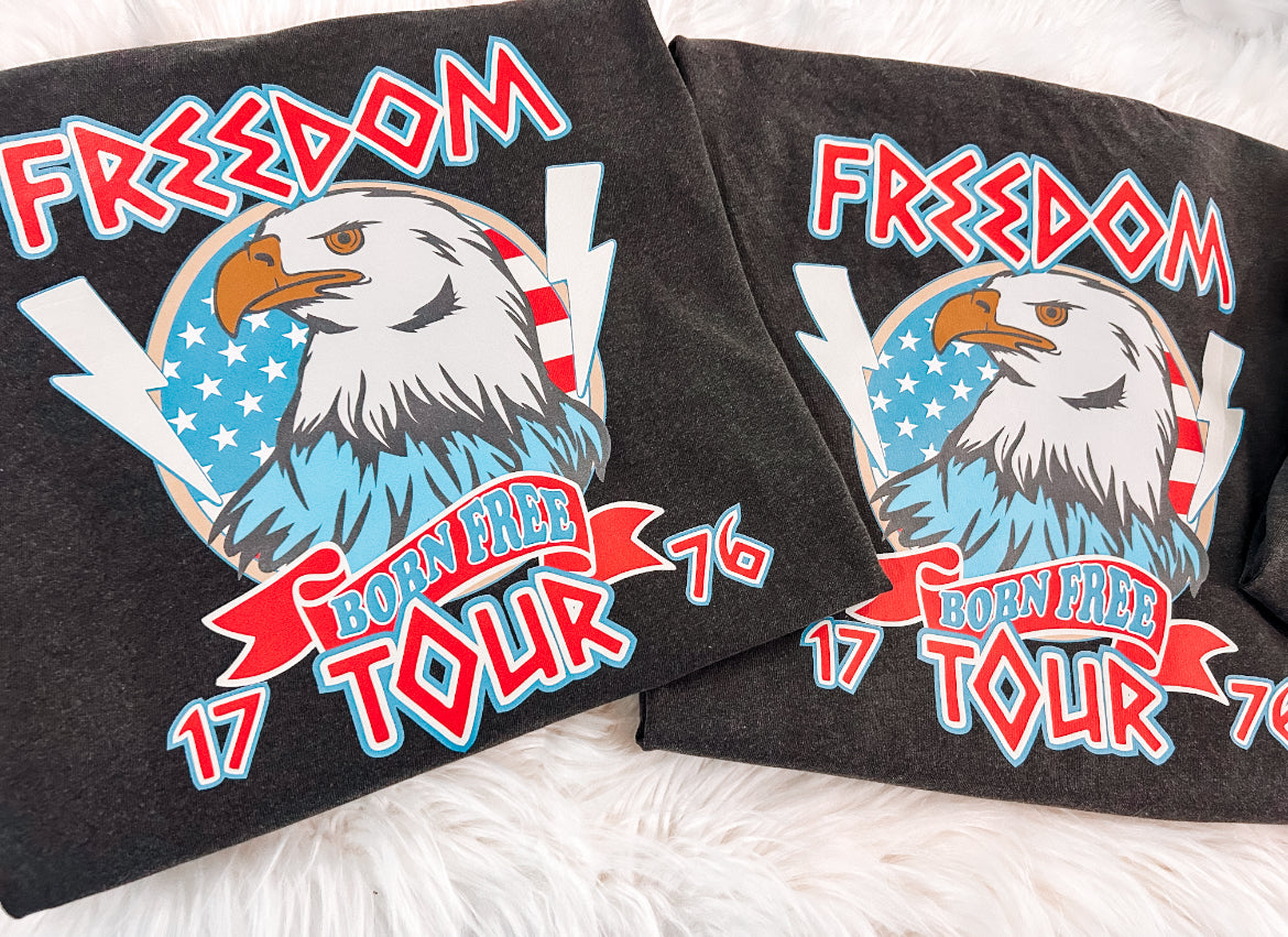 (WS) Freedom Tour Boxy Top