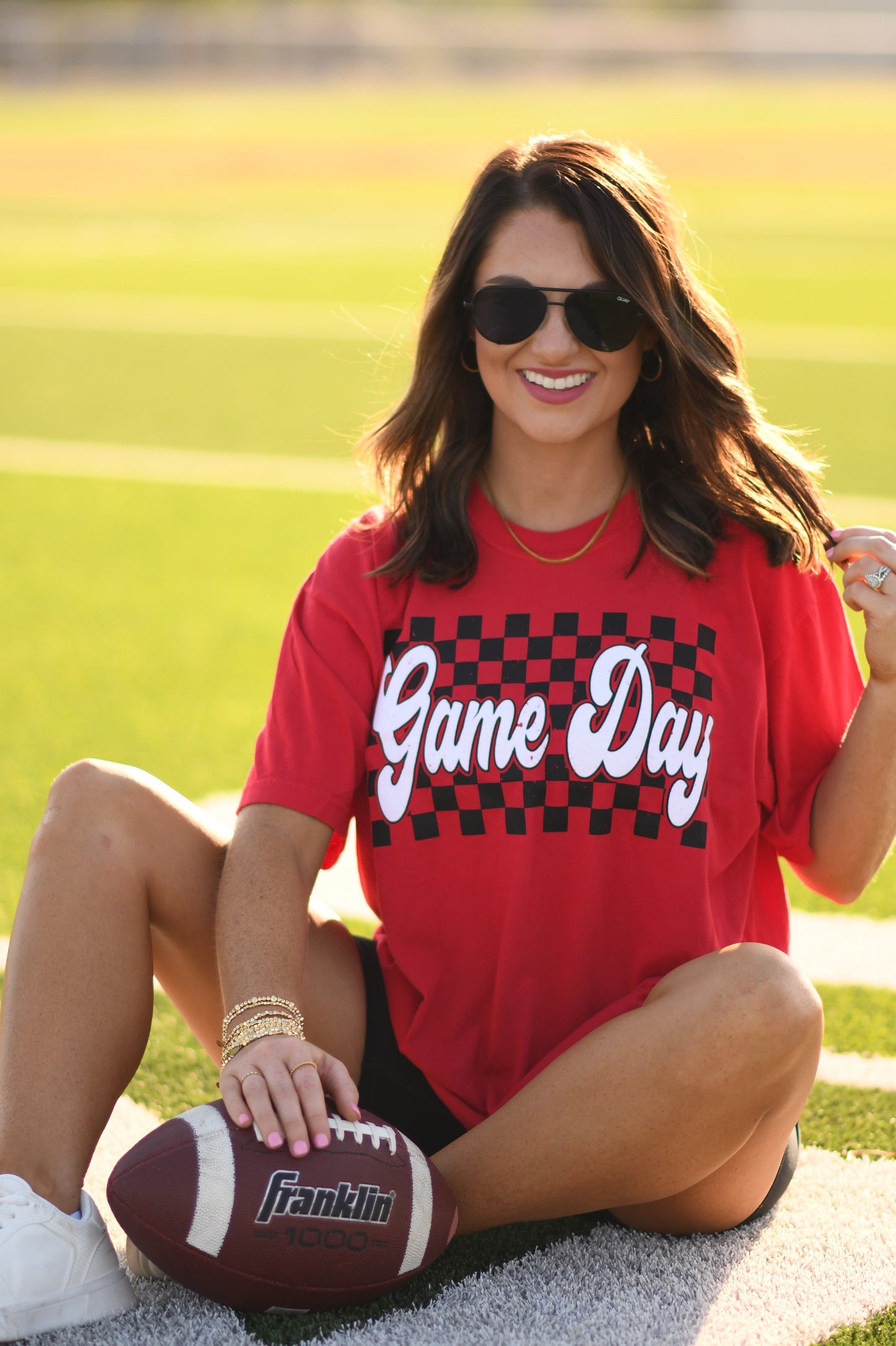 **SALE** RTS Red Game Day Puff Tee