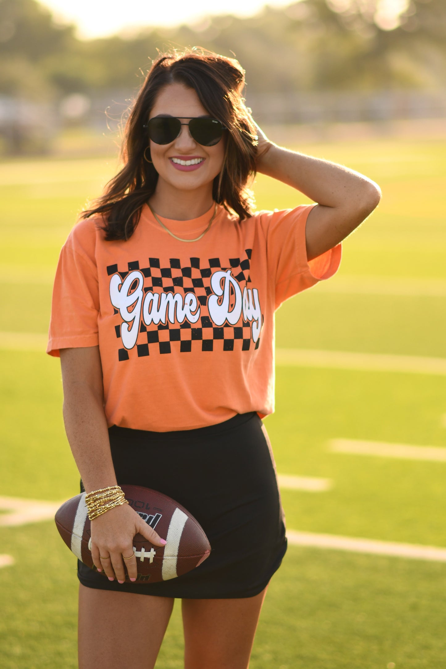 **SALE** RTS Orange Game Day Puff Tee