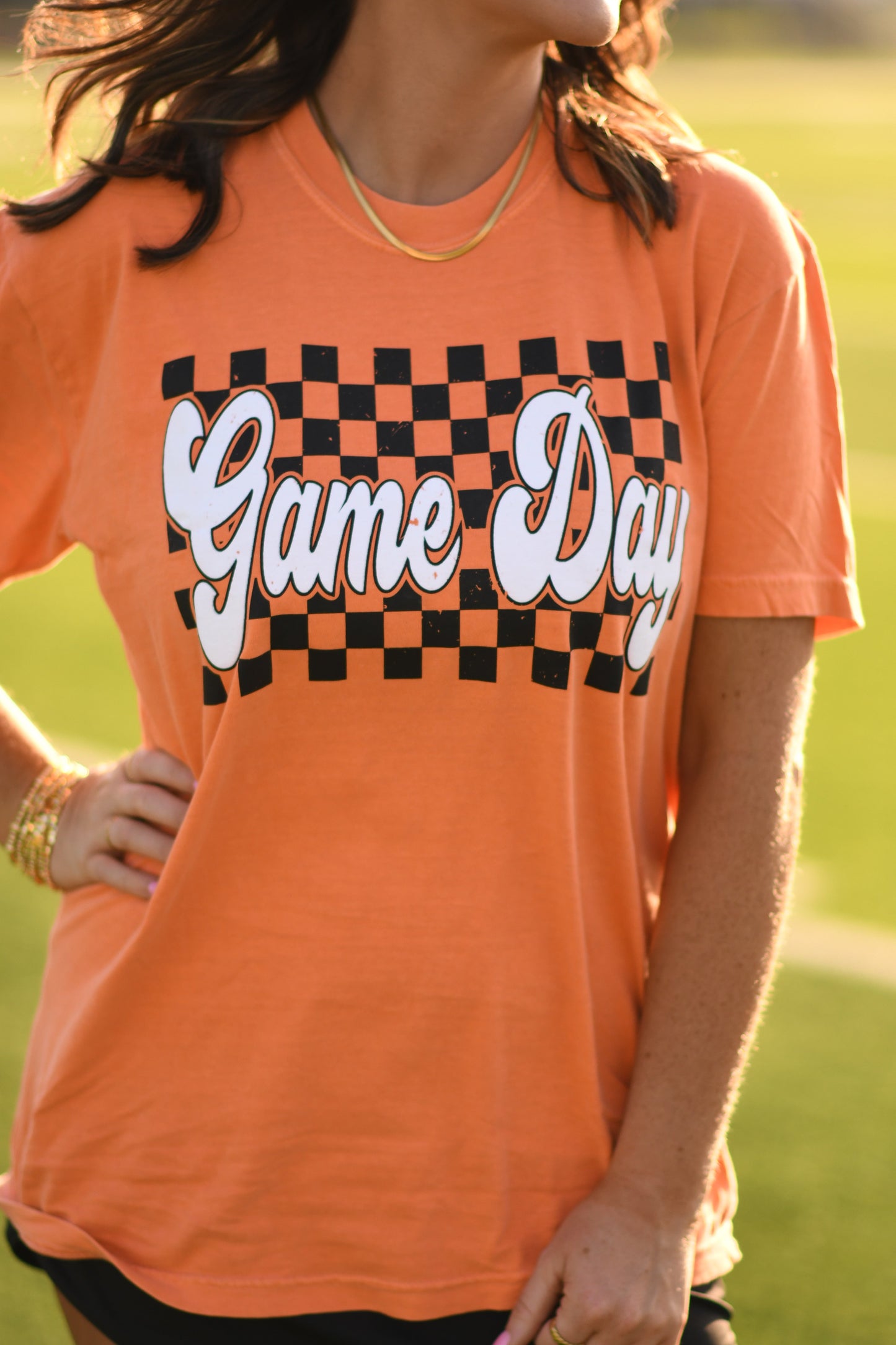 **SALE** RTS Orange Game Day Puff Tee