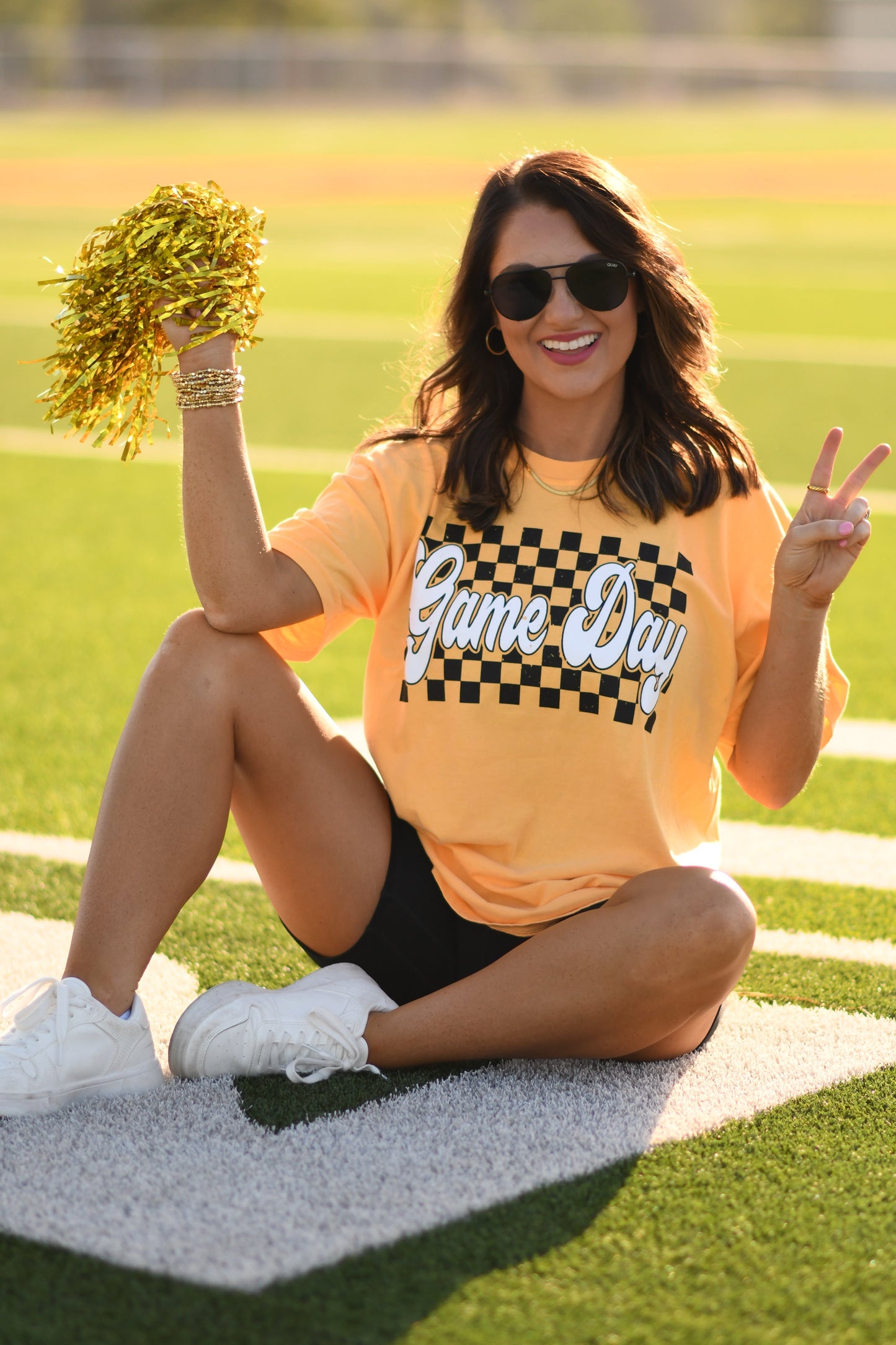 **SALE** RTS Gold Game Day Puff Tee