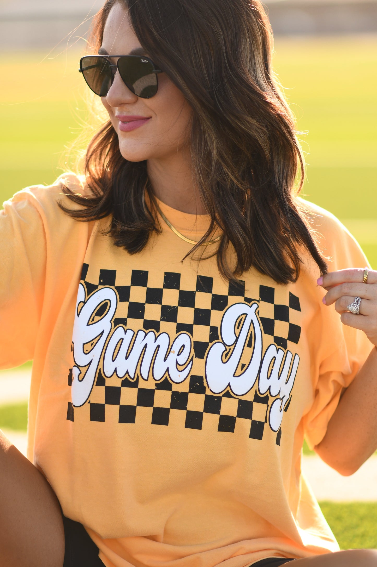 **SALE** RTS Gold Game Day Puff Tee