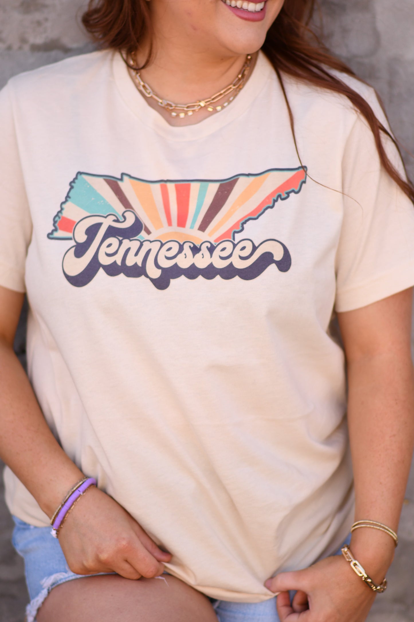 Retro Tennessee State Tee