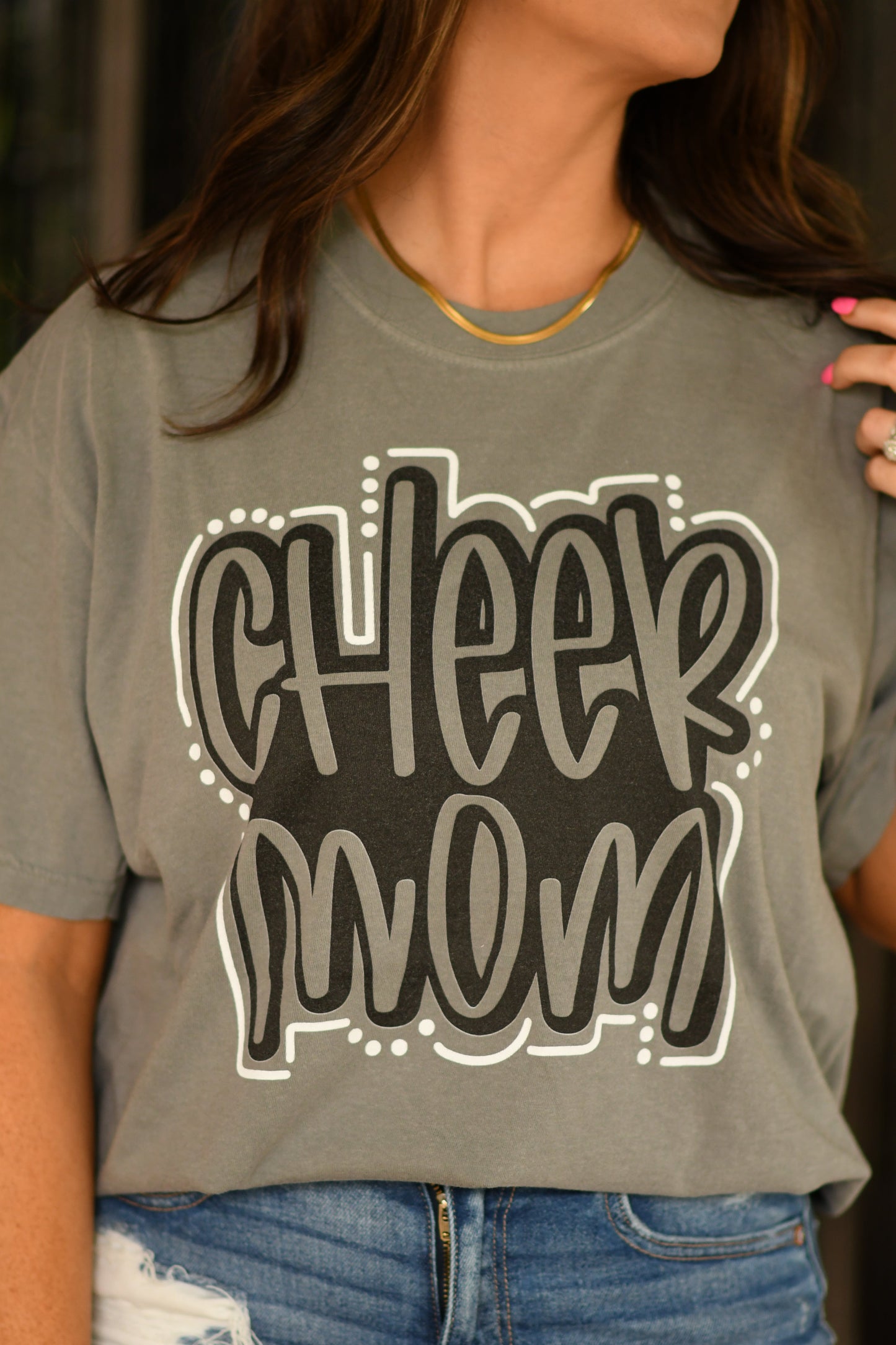 Cheer Mom Pick Your Color Tee