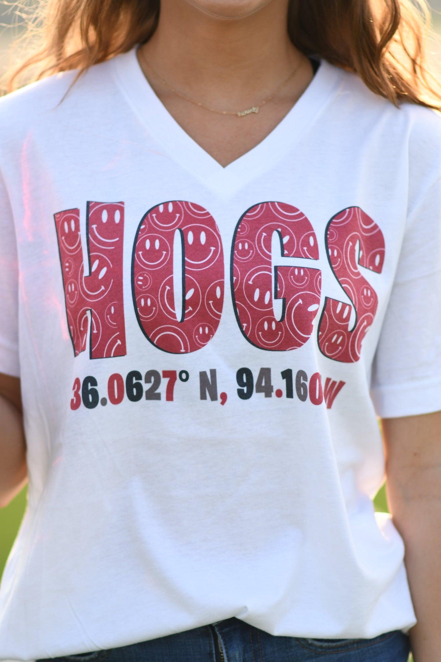 Hogs Smiley Tee